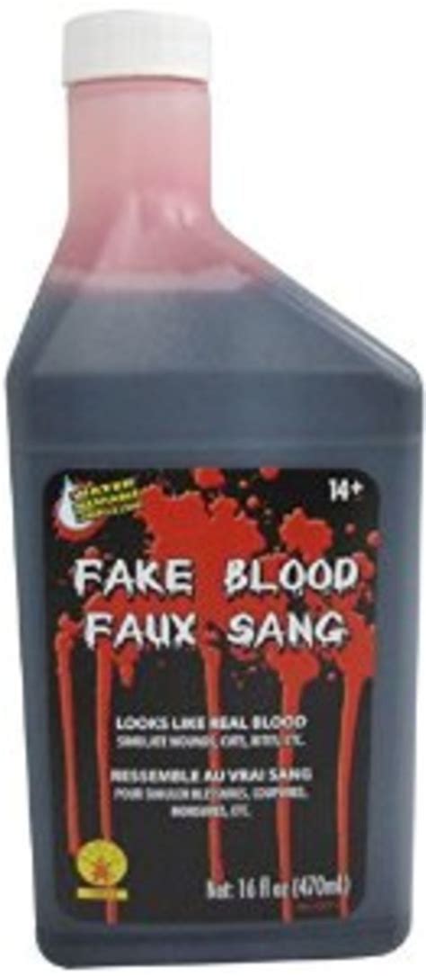 fake blood for clothes staining|non staining blood recipe.